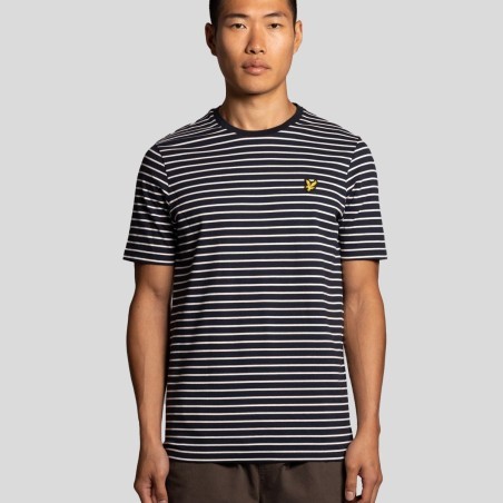 LYLE & SCOTT CAMISETA PIQUE RAYAS
