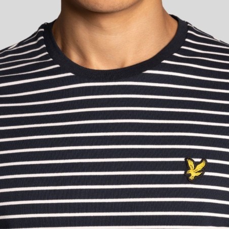 LYLE & SCOTT CAMISETA PIQUE RAYAS