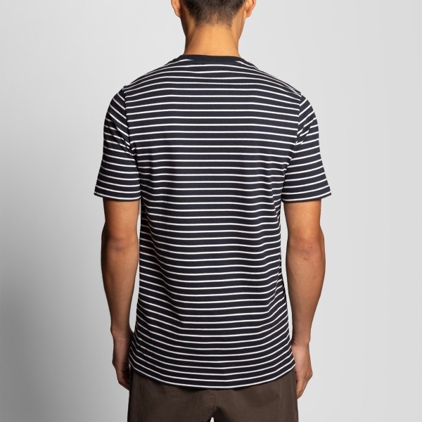 LYLE & SCOTT CAMISETA PIQUE RAYAS