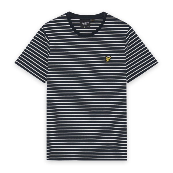 LYLE & SCOTT CAMISETA PIQUE RAYAS