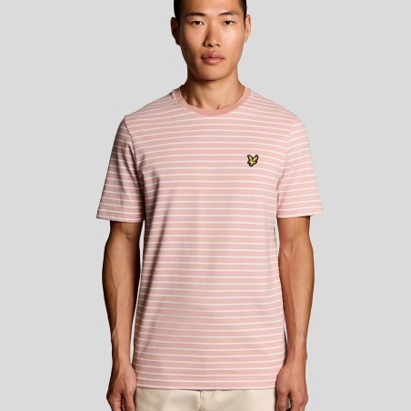 LYLE & SCOTT CAMISETA PIQUE RAYAS