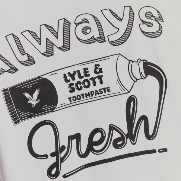 LYLE & SCOTT CAMISETA TOOTHPASTE GRAPHIC