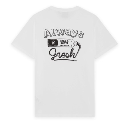 LYLE & SCOTT CAMISETA TOOTHPASTE GRAPHIC