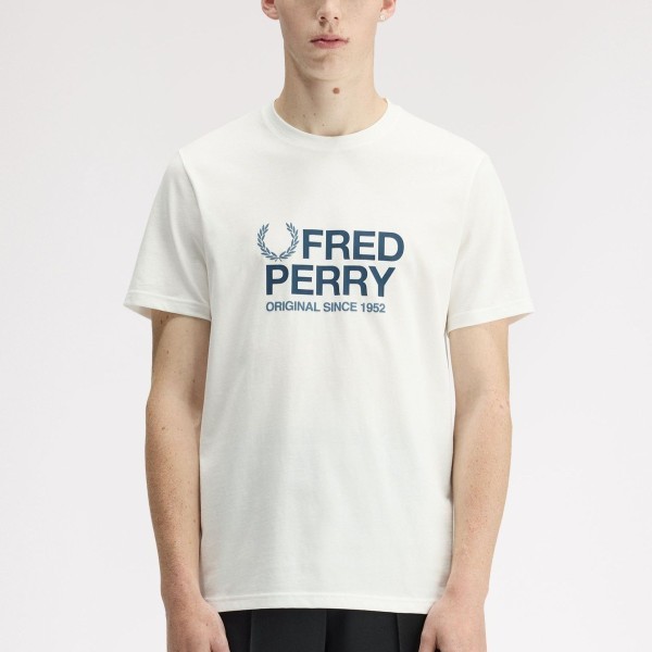 FRED PERRY CAMISETA GRÁFICO PECHO
