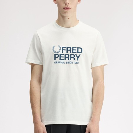 FRED PERRY CAMISETA GRÁFICO PECHO