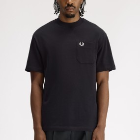 FRED PERRY CAMISETA CORTE RELAJAD BOLSILLO
