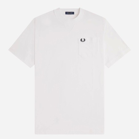 FRED PERRY CAMISETA CORTE RELAJAD BOLSILLO
