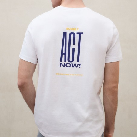 ECOALF CAMISETA ACT BLANCA