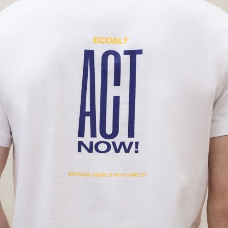 ECOALF CAMISETA ACT BLANCA