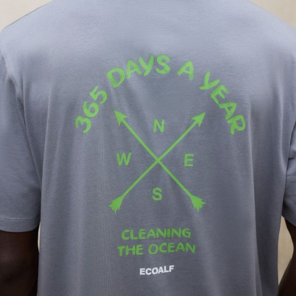 ECOALF CAMISETA CLIN GRIS OSCURA