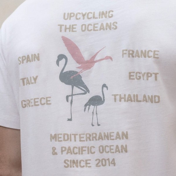 ECOALF CAMISETA FLAM BLANCA