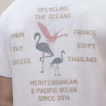 ECOALF CAMISETA FLAM BLANCA
