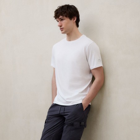 ECOALF CAMISETA FLAM BLANCA