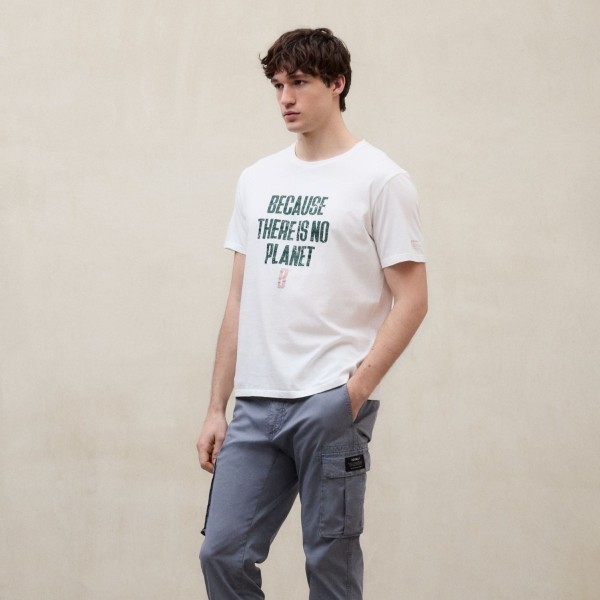 ECOALF CAMISETA MIN BLANCA