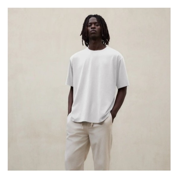 ECOALF CAMISETA OVERSIZE MUND BLANCA