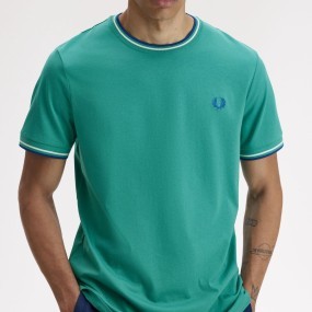 FRED PERRY CAMISETA CON FRANJAS + MÁS  COLORES
