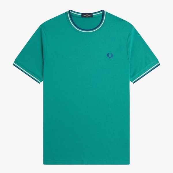 FRED PERRY CAMISETA CON FRANJAS + MÁS  COLORES