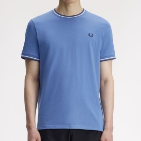 FRED PERRY CAMISETA CON FRANJAS + MÁS  COLORES 2