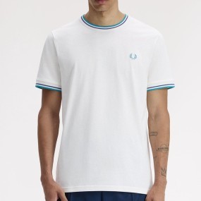 FRED PERRY CAMISETA CON FRANJAS + MÁS  COLORES 2