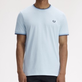FRED PERRY CAMISETA CON FRANJAS + MÁS  COLORES 2