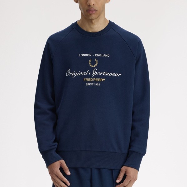 FRED PERRY SUDADERA ORIGINAL SPORTSWEAR