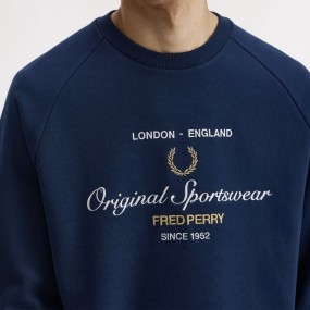 FRED PERRY SUDADERA ORIGINAL SPORTSWEAR 2