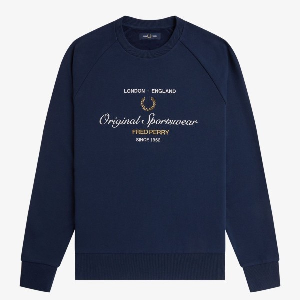 FRED PERRY SUDADERA ORIGINAL SPORTSWEAR