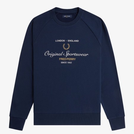 FRED PERRY SUDADERA ORIGINAL SPORTSWEAR