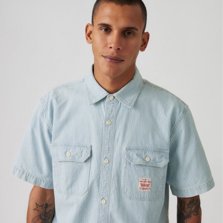 LEVI'S® CAMISA DALTON RAYAS MANGA CORTA