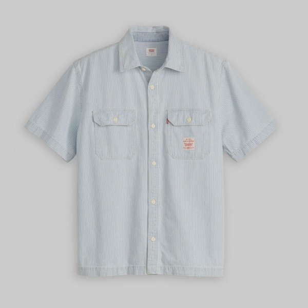 LEVI'S® CAMISA DALTON RAYAS MANGA CORTA