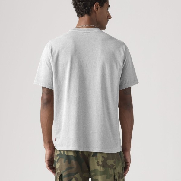 LEVI'S®  CAMISETA FIT RELAJADO LISA GRIS