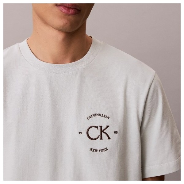 CALVIN KLEIN CAMISETA CON LOGO BORDADO