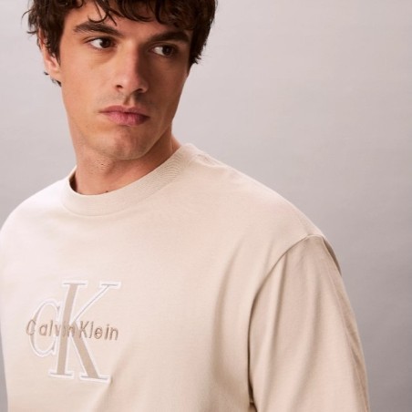 CALVIN KLEIN CAMISETA APLIQUE CON LOGO