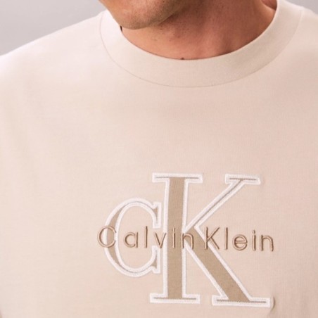 CALVIN KLEIN CAMISETA APLIQUE CON LOGO