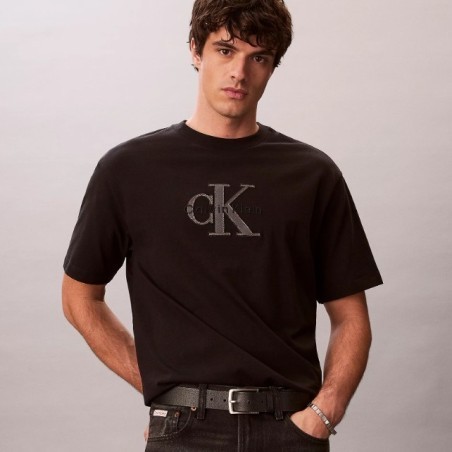CALVIN KLEIN CAMISETA APLIQUE CON LOGO