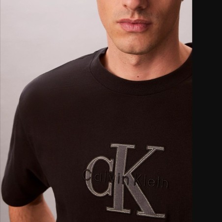 CALVIN KLEIN CAMISETA APLIQUE CON LOGO