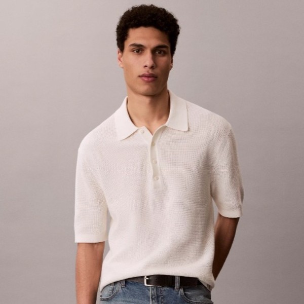 CALVIN KLEIN POLO PUNTO GOFRADO