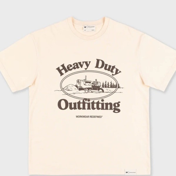 CAT CAMISETA HOLGADA HEAVY DUTY