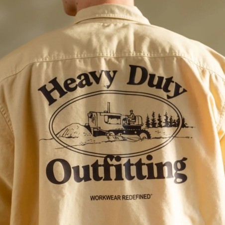 CAT SOBRECAMISA HOLGADA CANVAS OVERSHIRT