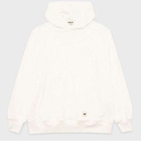 CAT SUDADERA CAPUCHA HOLGADA  LOGO