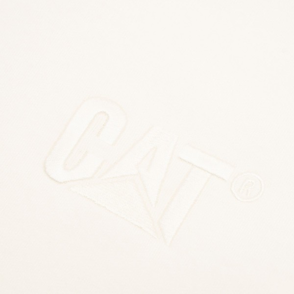 CAT SUDADERA CAPUCHA HOLGADA  LOGO