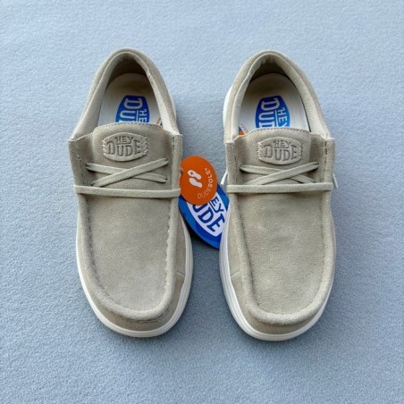 HEY DUDE ZAPATO WALLY COMF SUEDE