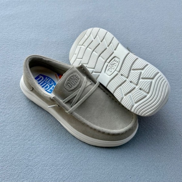 HEY DUDE ZAPATO WALLY COMF SUEDE