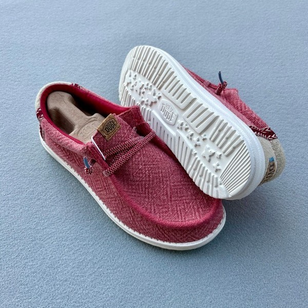 HEY DUDE ZAPATO WALLY JUTE