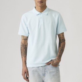 LEVI'S® POLO LEVIS STANDARD LISO PIQUE CELESTE