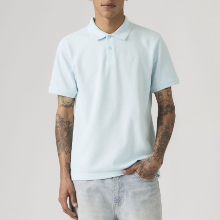 LEVI'S® POLO LEVIS STANDARD LISO PIQUE CELESTE