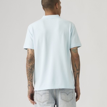 LEVI'S® POLO LEVIS STANDARD LISO PIQUE CELESTE