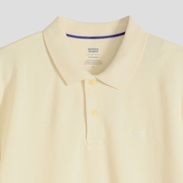 LEVI'S® POLO LEVIS STANDARD LISO PIQUE AMARILLO