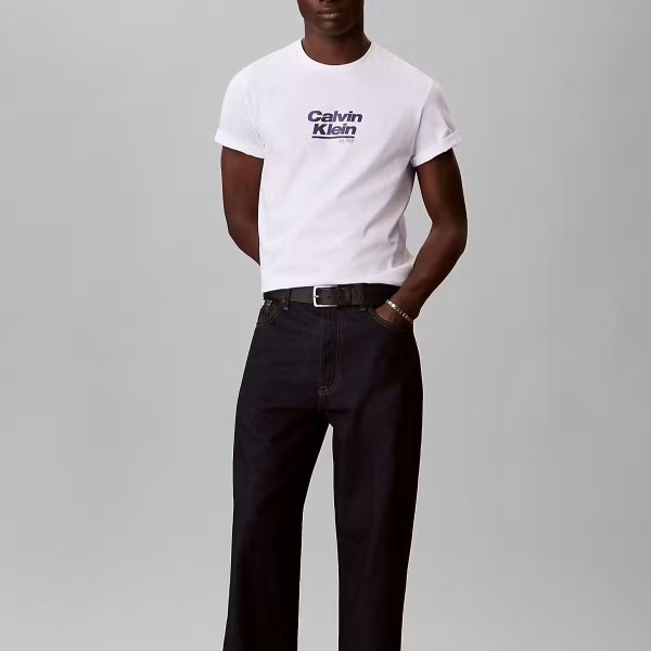 CALVIN KLEIN CAMISETA STANDARD SERIGRAFIA