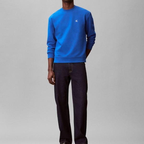 CALVIN KLEIN SUDADERA LS EU 350TERRY MONOG